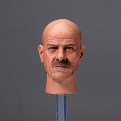 1/6 Scale Walter White Bryan Cranston Head Sculpt Model Toys