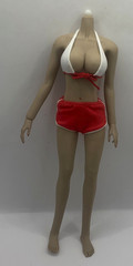 1/6 Female Flexible Seamless Doll Body For 12″ Greyish Posable Action Figure E