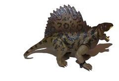 JURASSIC Toy DIMETRODON Bootleg KO chap mei Indonesia DINOSAUR ACTION FIGURE