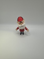 3” Santa Figure With Hat Round 2 LLC character, artist figurine