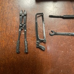 A-Team Mr. T 6″ B.A. Baracus Toolbox Only – 90% Complete w tools Galoob VTG 1983