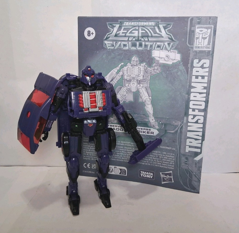 Transformers Legacy Shadow Striker Evolution Deluxe Class Cyberverse Read Desc
