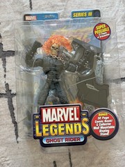 2002 Marvel Legends Series 3: Ghost Rider Action Figure (ToyBiz) SEALED