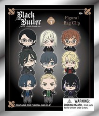 3D Figural Bag Clip Black Butler Series 1 Pack [1 RANDOM Figure]