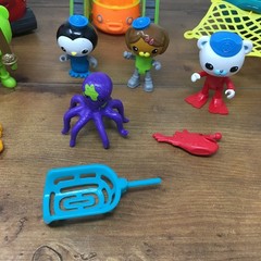 Octonauts Toy Lot Gup A Sub Gup-X Peso’s Medical Buggy Capt Barnacles Peso Dashi