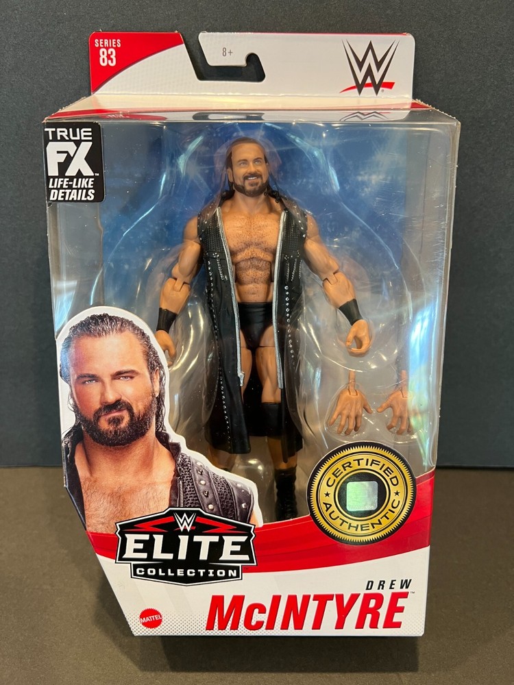 MATTEL WWE ELITE COLLECTION DREW MCINTYRE SERIES 83 FIGURE NIB SEALED