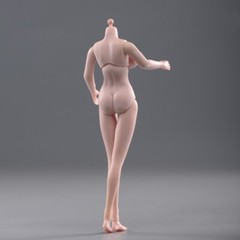 Super Big Breast 1/12 Woman Suntan Action Figure Seamless Body Model Toy No head