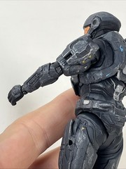 Halo Reach Spartan CQC Custom Series 2 Gamestop Exclusive McFarlane Toys used