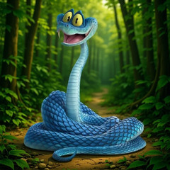 Zootopia 2 Gary the Snake Action Figure Movable Full Body Joint Model Statue Toy