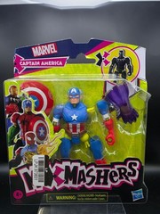 Marvel Captain America Mix+Mash Action Figure By Hasbro 6-Piece Set Ages 4+