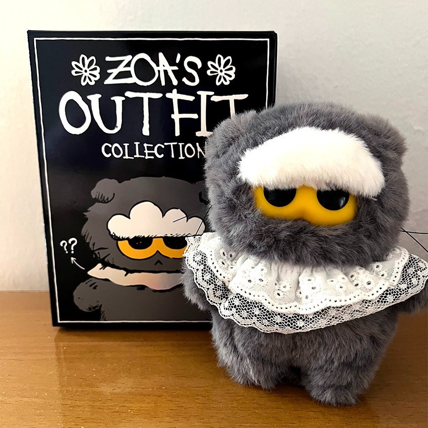 ZO&FRIENDS ZOA’s Outfit Random Plush Pendant Keyring Blind Box Frill New