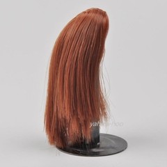 KUMIK 1/6 scale BURGUNDY Hair Wig for 12” Female Figure Doll
