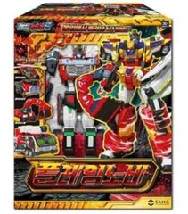 Metal Cardbot S Flame Nova FLAMENOVA Fire Car Transformer Robot / Korea