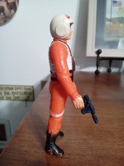 Vintage Star Wars 1978 Luke X-Wing Pilot Figure Complete KADER MIHK COO! *READ*!
