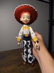 CUSTOM MODDED Toy Story Mattel Playscale Woody, Jessie, & Bullseye Dolls READ