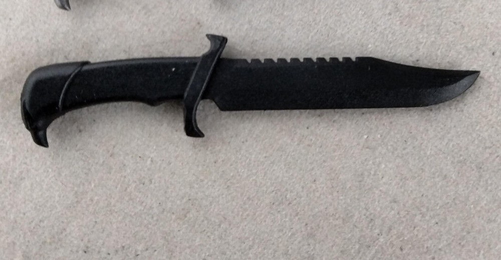 Over Sized Combat Knife 1:12 Scale Weapon Action Figure Accessory Force