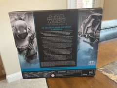HASBRO STAR WARS BLACK SERIES JEDI SURVIVOR KX SECURITY DROID ENFORCER +DROIDEKA
