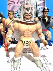 1982 Remco Figure Lot Warlord Mikola Deimos Hercules Rare Includes Clothing Belt