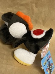KPS Sanei Mario Yoshi’s Island DS 5” Black Yoshi Plush Toy Nintendo 2009