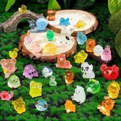 Tiny Glow Dark Animals – Collectible Miniature Figurines
