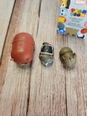 Marvel Tsum Tsum Vinyl Figure Lot Daredevil Rocket Raccoon Groot w/ Guide JAKKS