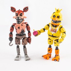 Spring Trap Five Nights At Freddy Bonnie Chica Golden Foxy 5″Action Figure GN