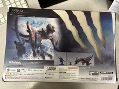 *MISSING PARTS* Monster Hunter Rise: Tigrex S.H.Monsterarts Action Figure
