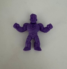 DC Comics Cyborg Fighter Figure Purple Mini Figurine Mattel Small Action Toy