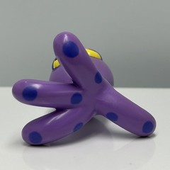 Powerpuff Girls Octi Octopus PVC Figure w Top Hat Purple 2000 Cartoon Network