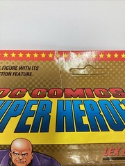 Toybiz DC Comics 1989 Super Heroes Evil Genius Lex Luthor Power Punch!