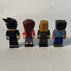 Tube Heroes Action Figures Lot of 4 Vikkstar123 JeromeASF CaptainSparklez Ashley