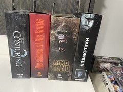 NECA Lot of 4, Silence Of The Lambs , Halloween,King Kong, Conjuring 2 Figures