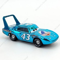 Dinsey Pixar Cars Piston Cup Champion – No.43 Chrome Plated King Series Rare New