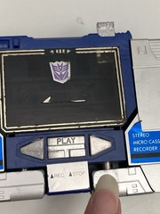 1983 Vintage Transformers G1 Takara Soundwave Cassette Player Action Figure READ