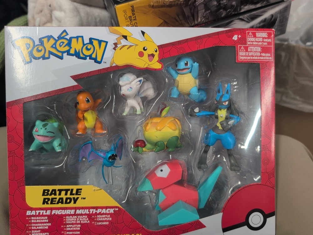 Pokemon Battle Ready! 8 Figure Battle Figure Multi-Pack PORYGON NEW