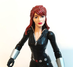 BLACK WIDOW Marvel Legends Classic Ultimate Riders Series 6″ Hasbro