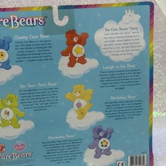 Care Bears Set Of 5 Figurines Approx. 2.25″ Tall 2003 Play Along Set Mint In Pkg
