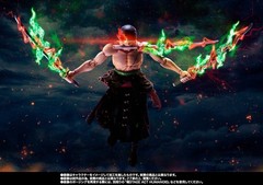 [US Seller] S.H.Figuarts Bandai One Piece RORONOA ZORO -THE KING OF HELL- NEW