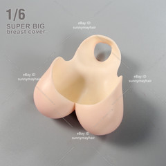 1:6 Female Breast Cover Big Bust Replacement Model For 12” PH TBL Figure Body