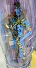 James Cammeron’s Avatar Jake Sully Warrior with War Paint, Headdress Mattel 2009