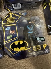 Batman DC Spin Master 4″ Action Figures – Lot of 5 Batman Mr Freeze Joker Robin