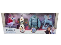 Disney Frozen 2 Play Set With Fire Spirit, Spinning Olaf,earth Giant,water Nokk