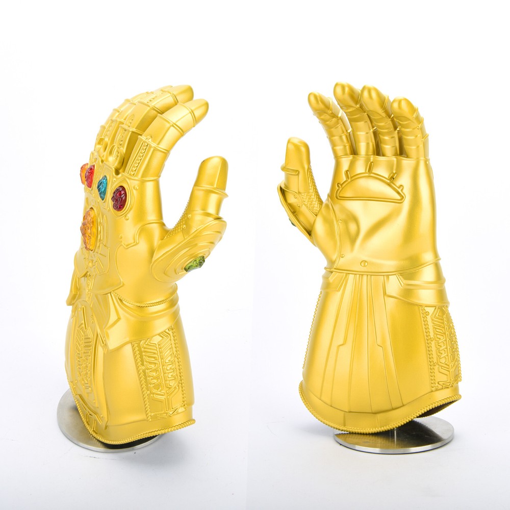 Thanos Infinity War Gauntlet LED Light Gloves Avengers Halloween Cosplay Costume