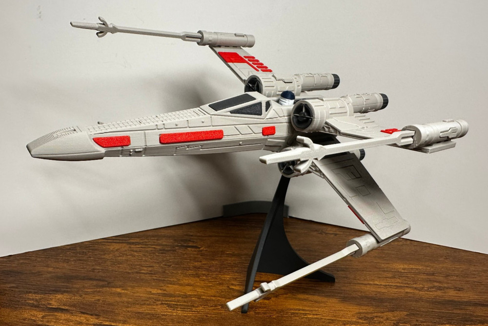 Star Wars X Wing Starfighter Model | Rebel Alliance Display Collectible | 10 in