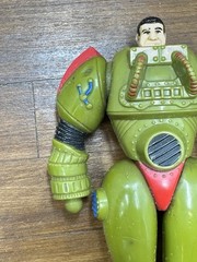Vintage 1986 Hasbro Inhumanoids Herc Armstrong Action Figure With Helmet No Hook