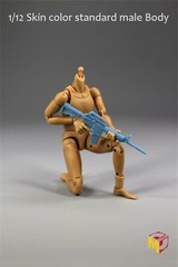US MX02-A 1/12 Male Narrow Shoulder Solider Body Model Toys Fit 6″ Action Figure