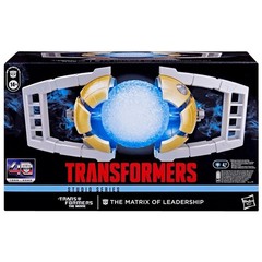 TRANSFORMERS MOVIE STUDIO SERIES MATRIX OF LEADERSHIP ELECTRONIC PLAYSET IN HAND