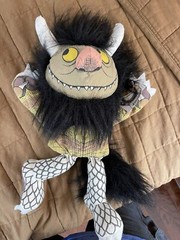 Where the Wild Things Are Moishe Plush Stuffed Toy Doll 1980 Maurice Sendak 14″