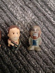 4x Walking Dead Chibis: Michonne, Daryl, 1.25″ Mini Action Figure Bulls I Toy