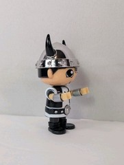 Bonkers Toy Ryan’s World 3″ Viking Ryan Black Suit Silver Helmet Action Figure